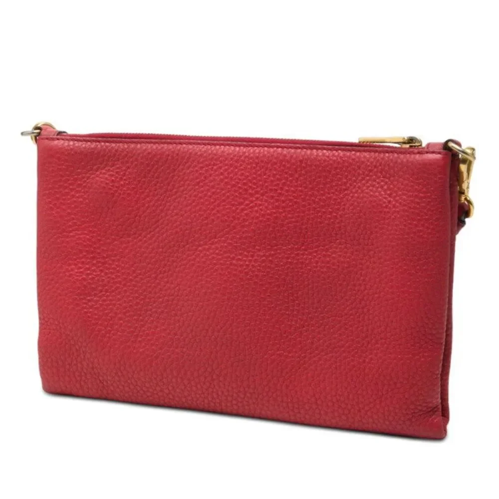 Prada Triangle Logo Shoulder Bag